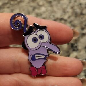 (5 For $30) Disney Pin Inside Out Fear Logo Face Pin
